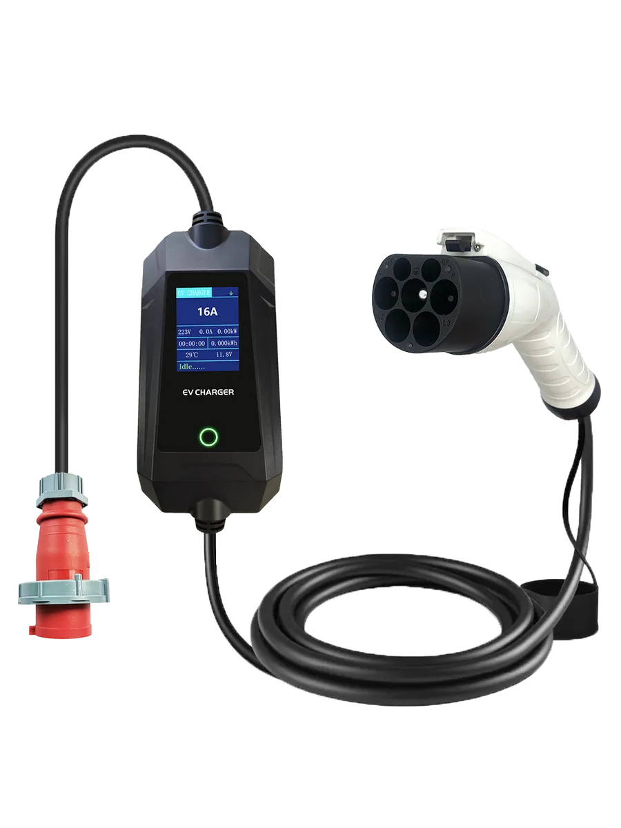 ENJOE Level 2 Portable EV Charger (11KW/16A) GBT