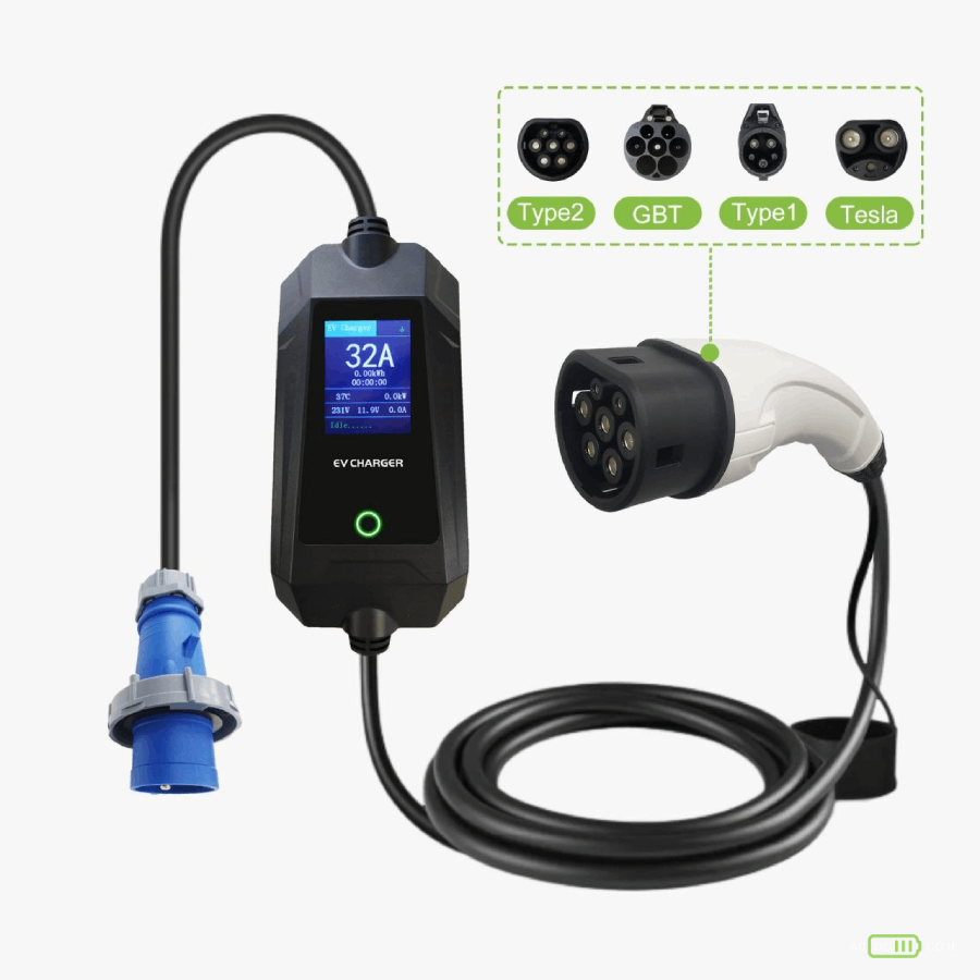 Portable EV Charger (7.2kW/32A)