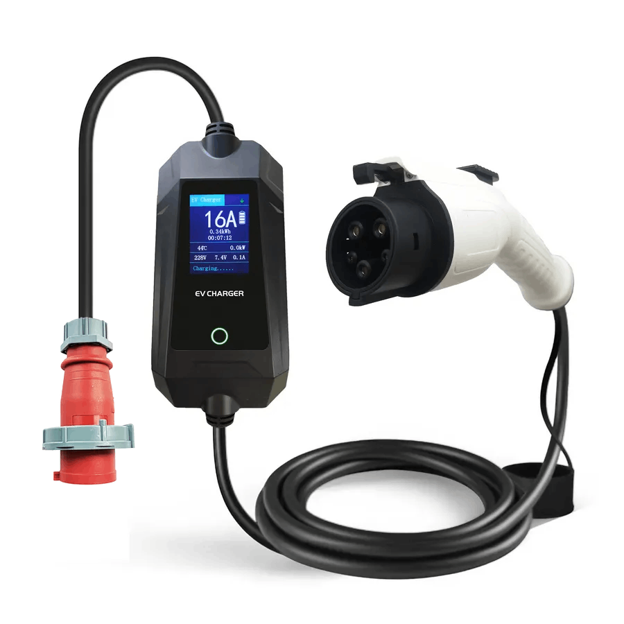 ENJOE Level 2 Portable EV Charger (11KW/16A) Type 1