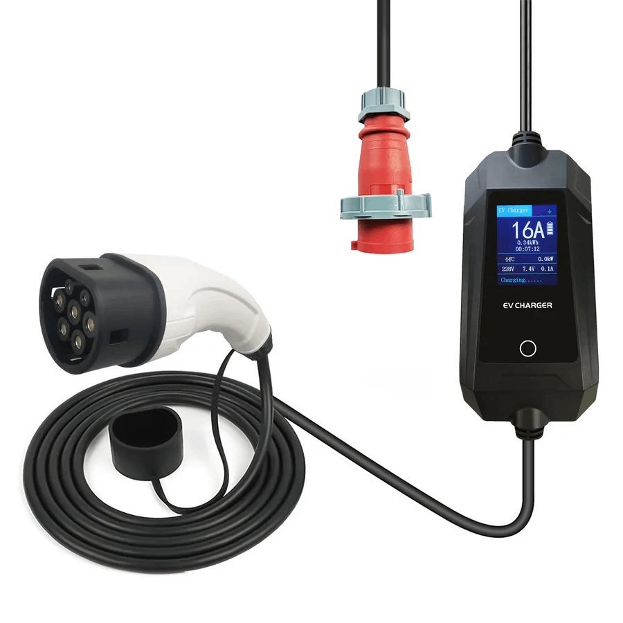 ENJOE Level 2 Portable EV Charger (11KW/16A) Type 2